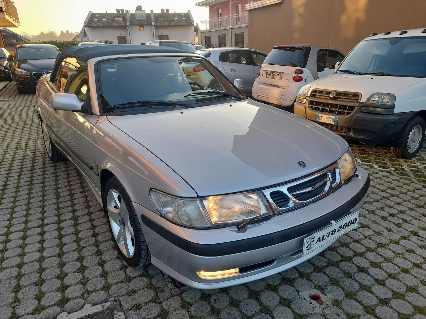 Saab 9-3 Cabrio 2.0t SE Design Edition 185cv  ASI STORICA Stříbrná - 1