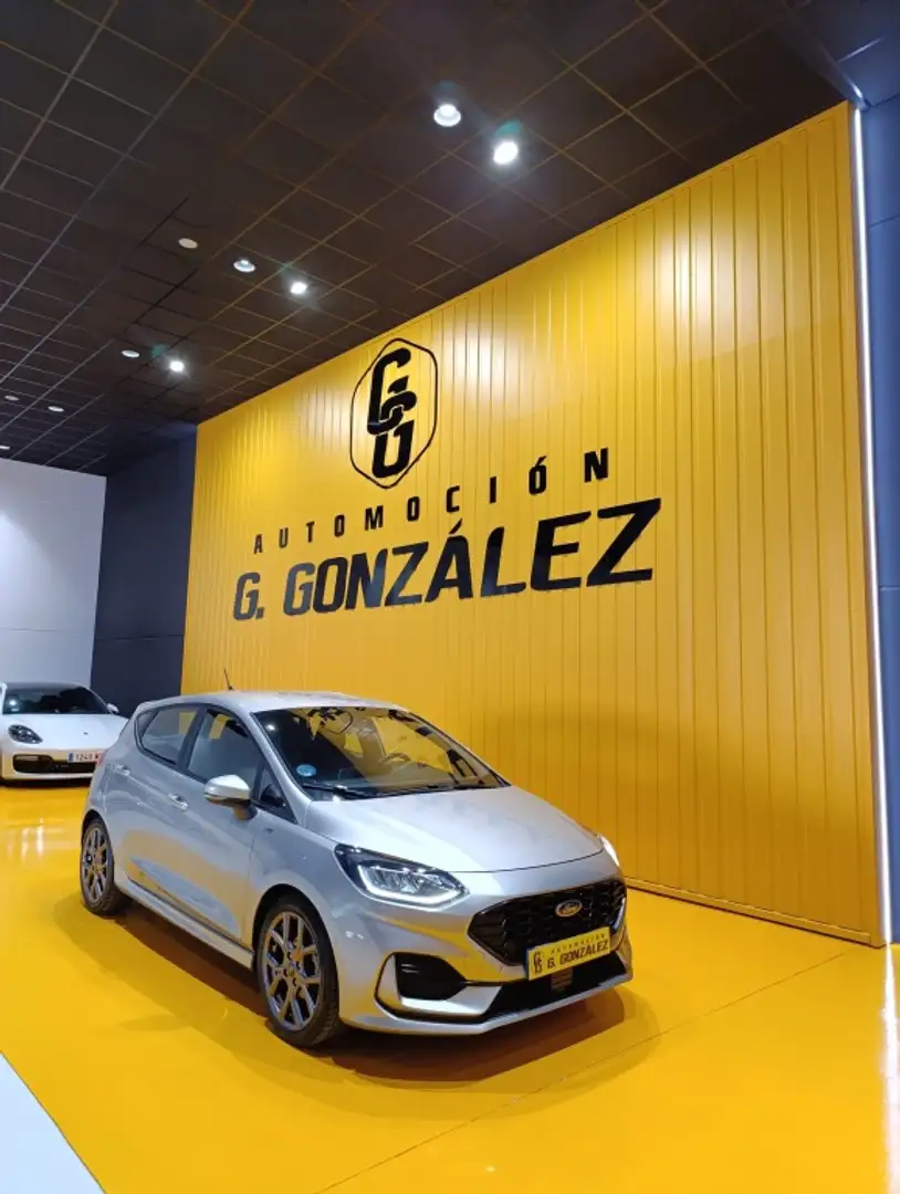 Ford Fiesta 1.0 EcoBoost MHEV ST Line 125 Argent - 2