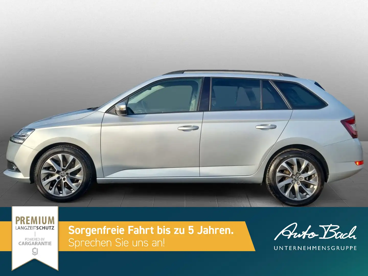 Skoda Fabia Combi Ambition 1.0 TSI DSG Navi LED CarPla Silber - 2