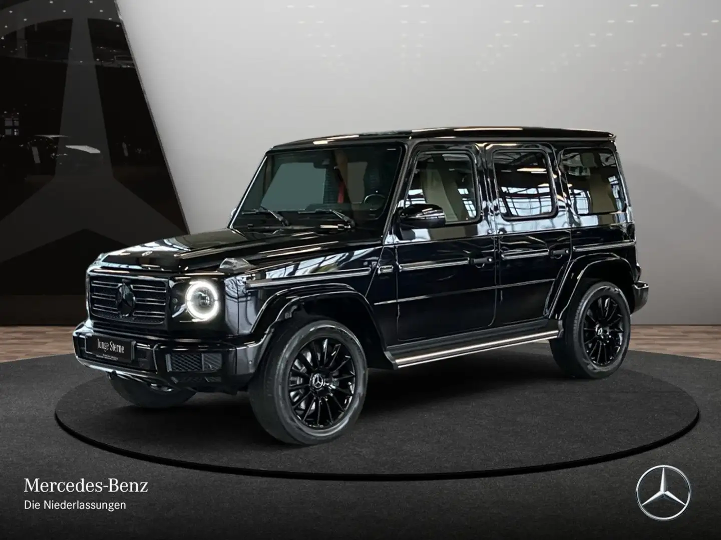 Mercedes-Benz G 350 d AMG+NIGHT+GSD+360+AHK+MULTIBEAM+STHZG+20" Schwarz - 2