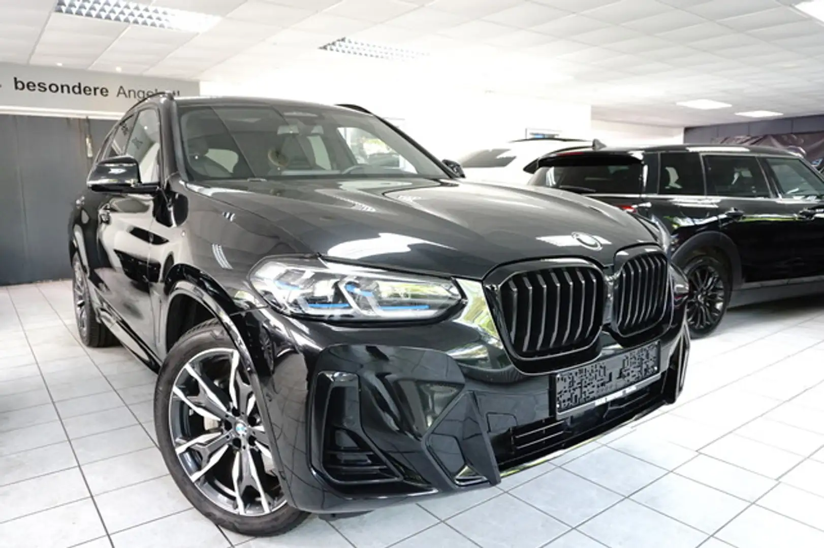 BMW X3 M xDrive30d M Sport HUD PANO AHK StHZ LASER ACC Чёрный - 1