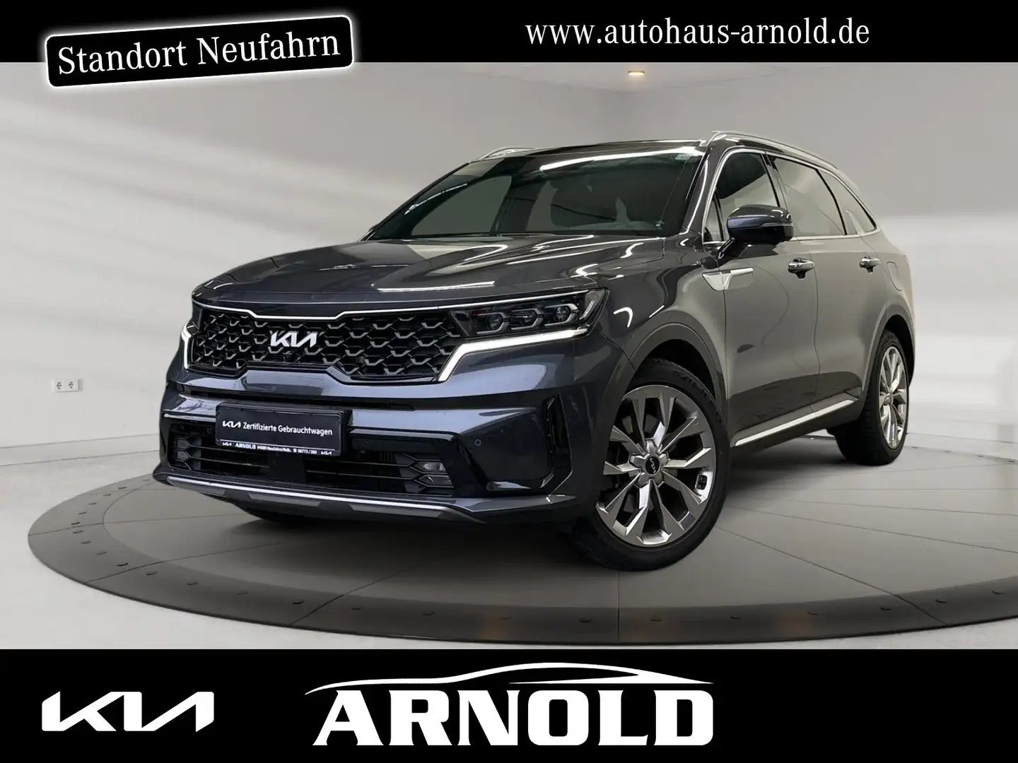 Kia Sorento Sorento 2.2 D AWD PLATINUM 7-Si. 360° HuD Memory Gris - 1