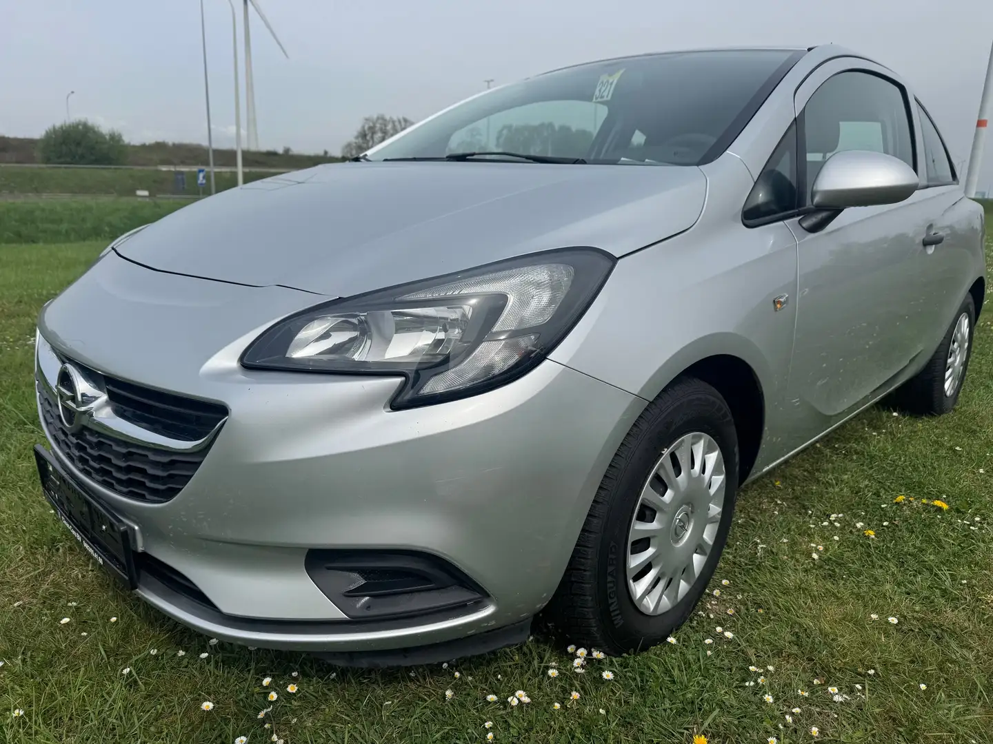 Opel Corsa 1.2i Enjoy / Garantie 12m. Argent - 1