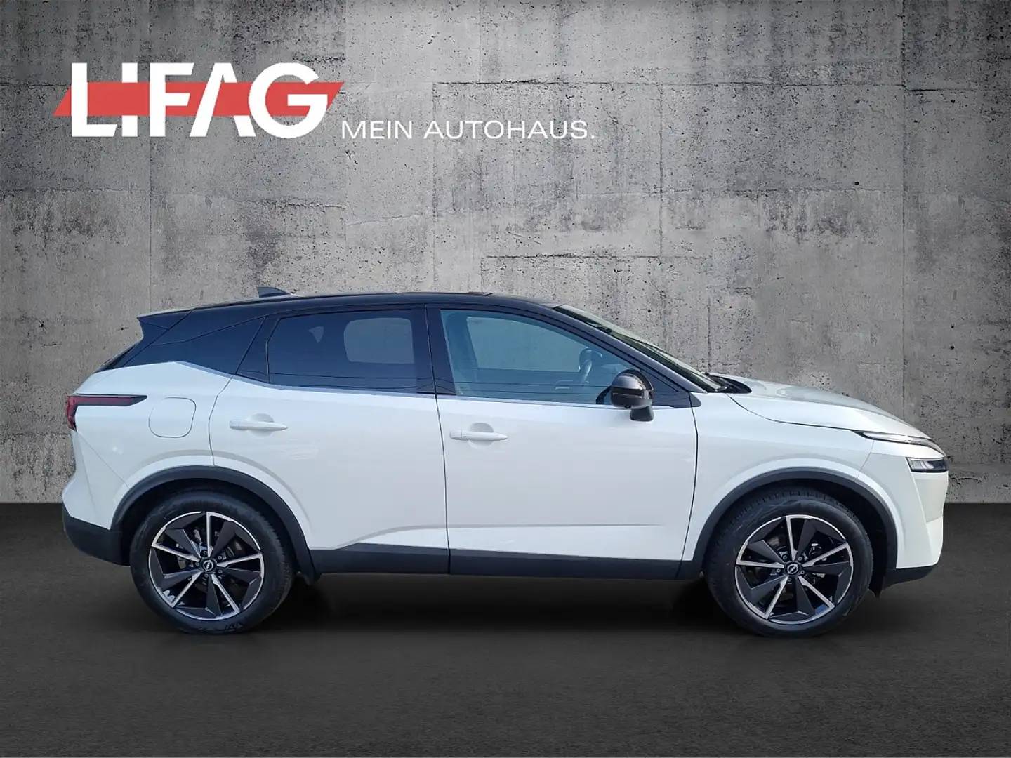 Nissan Qashqai 1,3 MHEV 4x4 Tekna Autom *ab € 27.990,-* Wit - 2