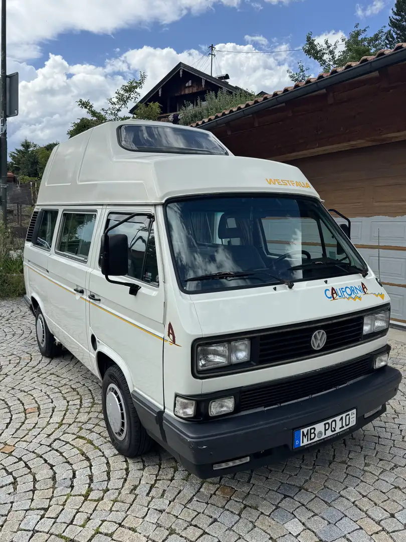 Volkswagen T3 California ** ATM und ATG ** JX ** 5 Gang ** Weiß - 1