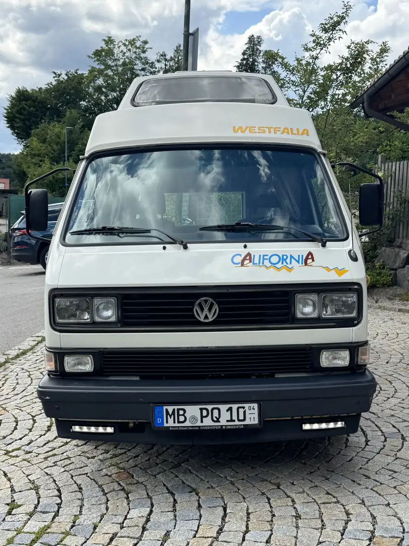Volkswagen T3 California ** ATM und ATG ** JX ** 5 Gang ** Weiß - 2