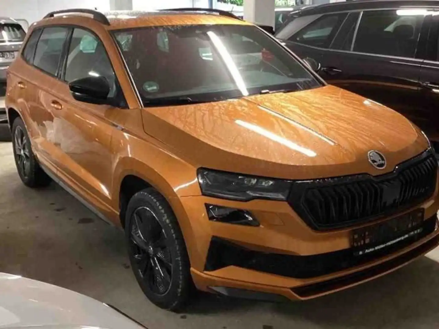 Skoda Karoq 2.0 TSI 4x4 DSG SPORTLINE MATRIX+AHK+PANO Orange - 2