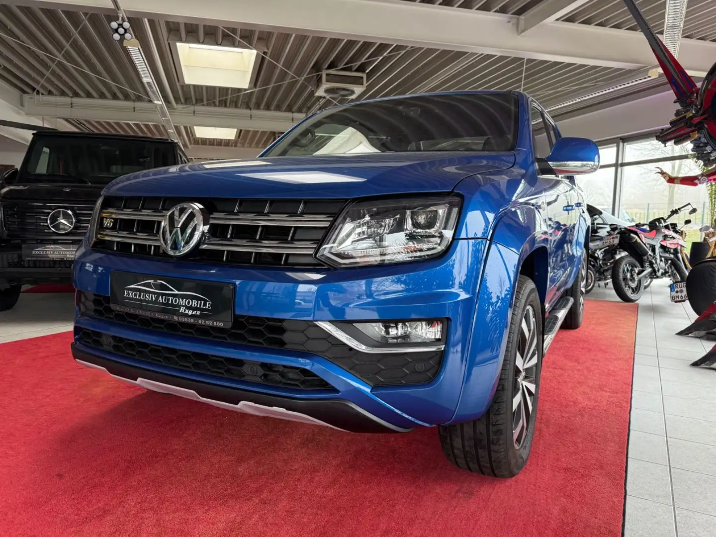 Volkswagen Amarok Aventura V6 Standheizung Diffsperre 20" Z Bleu - 1