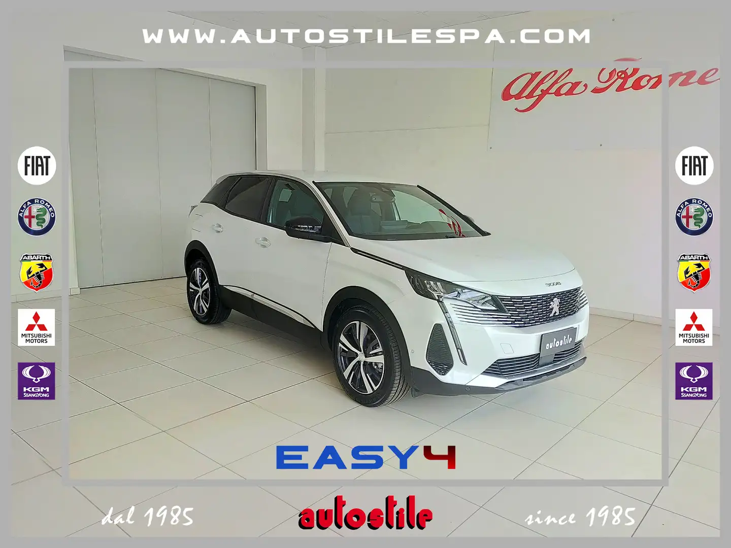 Peugeot 3008 BlueHDi 130 S&S EAT8 Allure Pack KM0 Белый - 1
