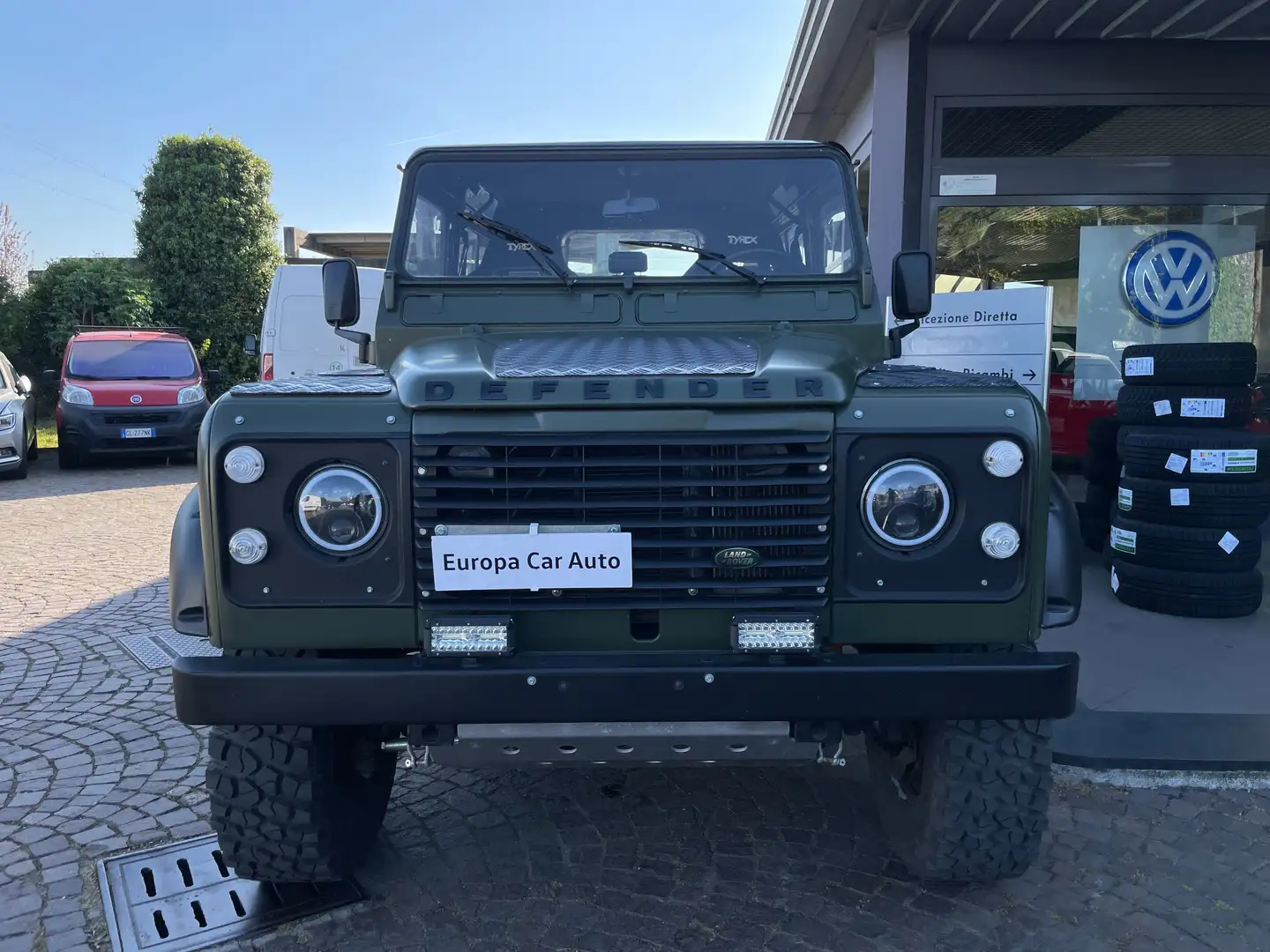 Land Rover Defender 90 2.5 td Soft Top Grün - 2
