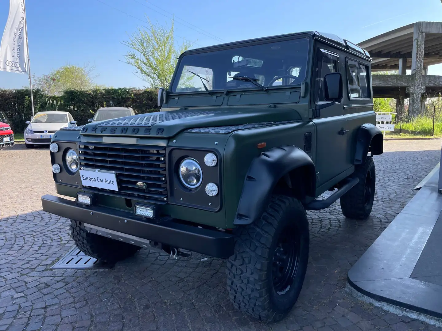 Land Rover Defender 90 2.5 td Soft Top Grün - 1