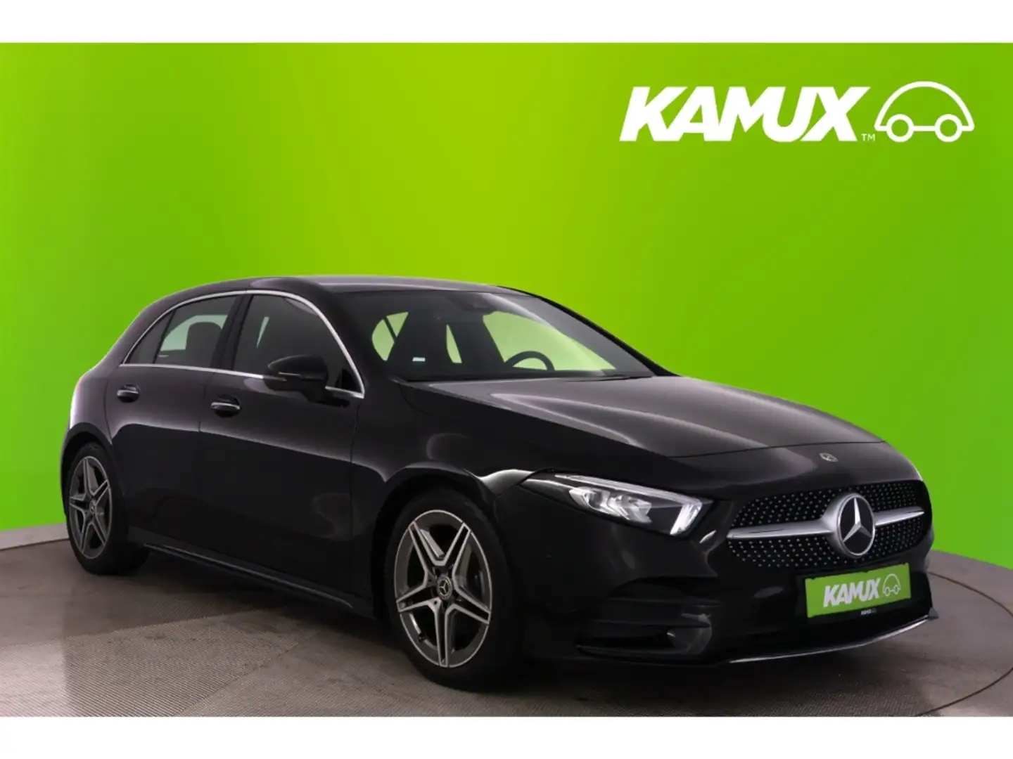Mercedes-Benz A 200 d 8G-DCT AMG Line+LED+NAVI+VIRTUAL+PDC Schwarz - 1