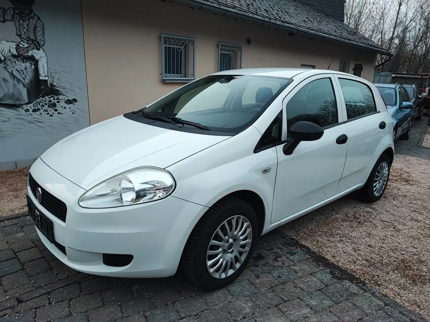 Fiat Punto 1.2 8V KLIMA/TÜV NEU Weiß - 1