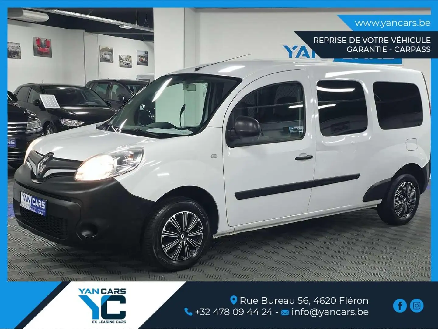 Renault Kangoo MAXI * UTILITAIRE * SEULEMENT 35.000KM! * TOP ETAT Wit - 1