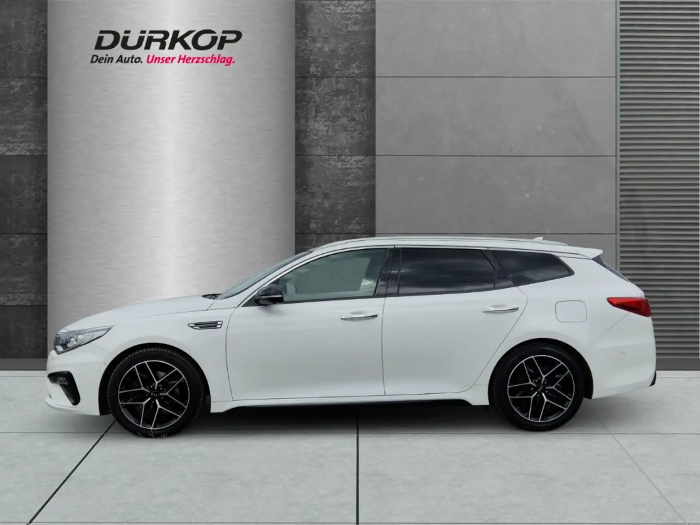Kia Optima SW GT-Line 1.6 CRDI GT Line El. Panodach Navi Soun Blanc - 2