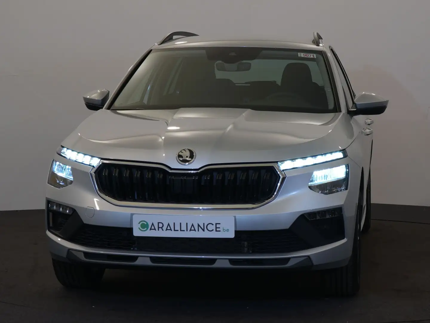 Skoda Kamiq Sélection 1.0TSi|DSG|LED|Sièges+Vo.Ch|Smartlink+| Argent - 2