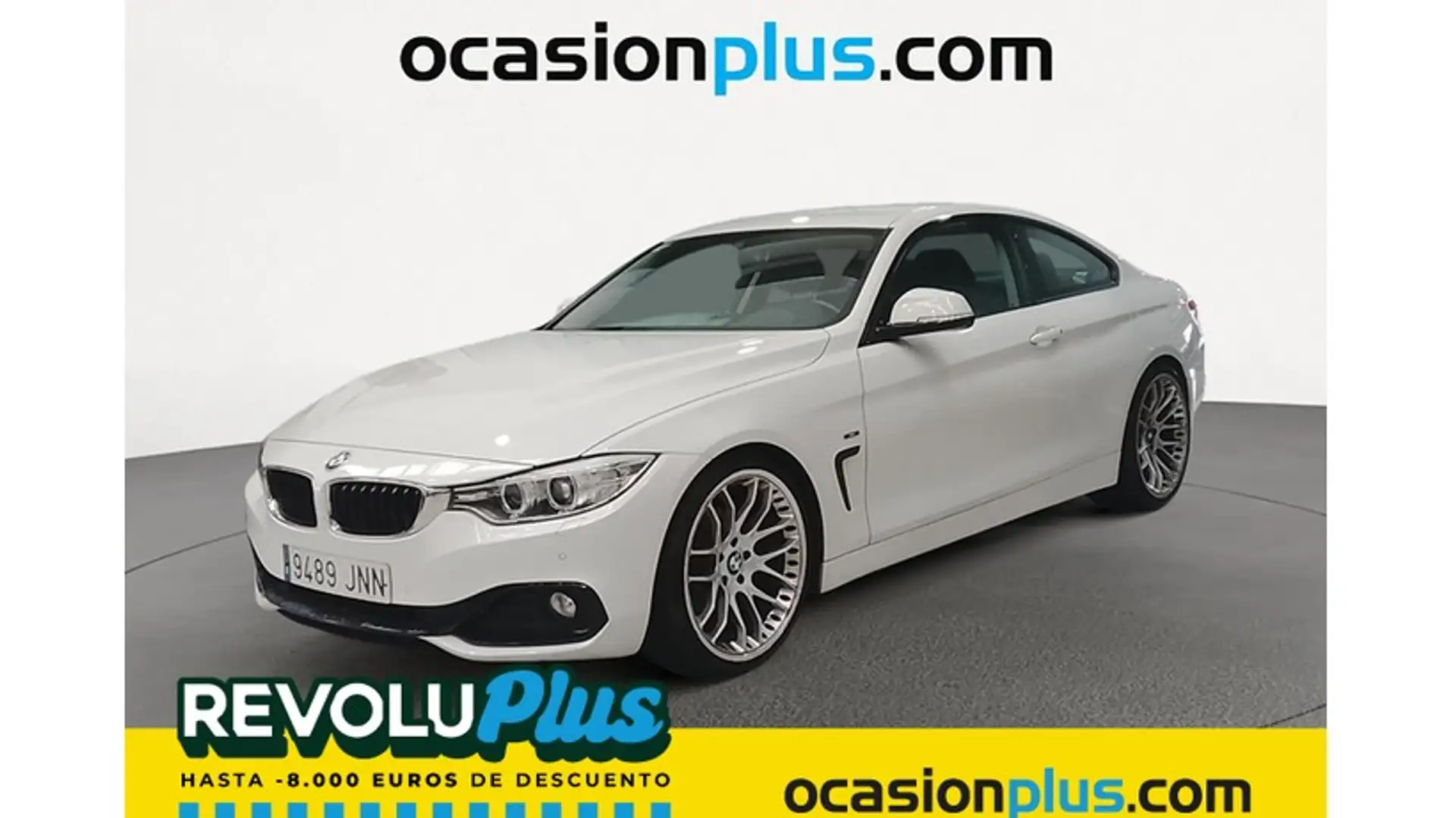 BMW 420 420dA Coupé Blanc - 1