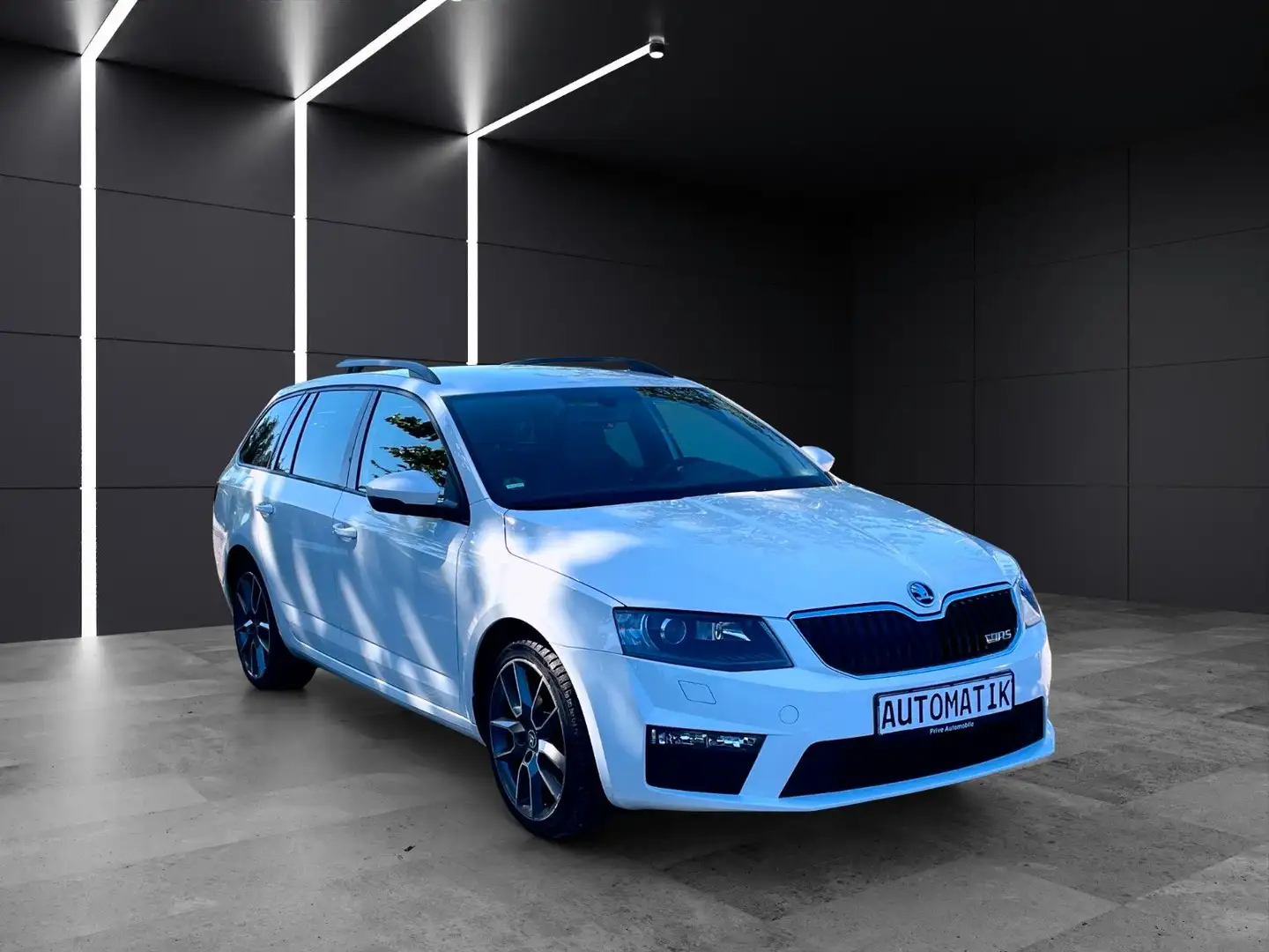 Skoda Octavia Combi RS DSG~AHK~Bi-Xenon~Navi~SHZ~MFL Blanc - 1