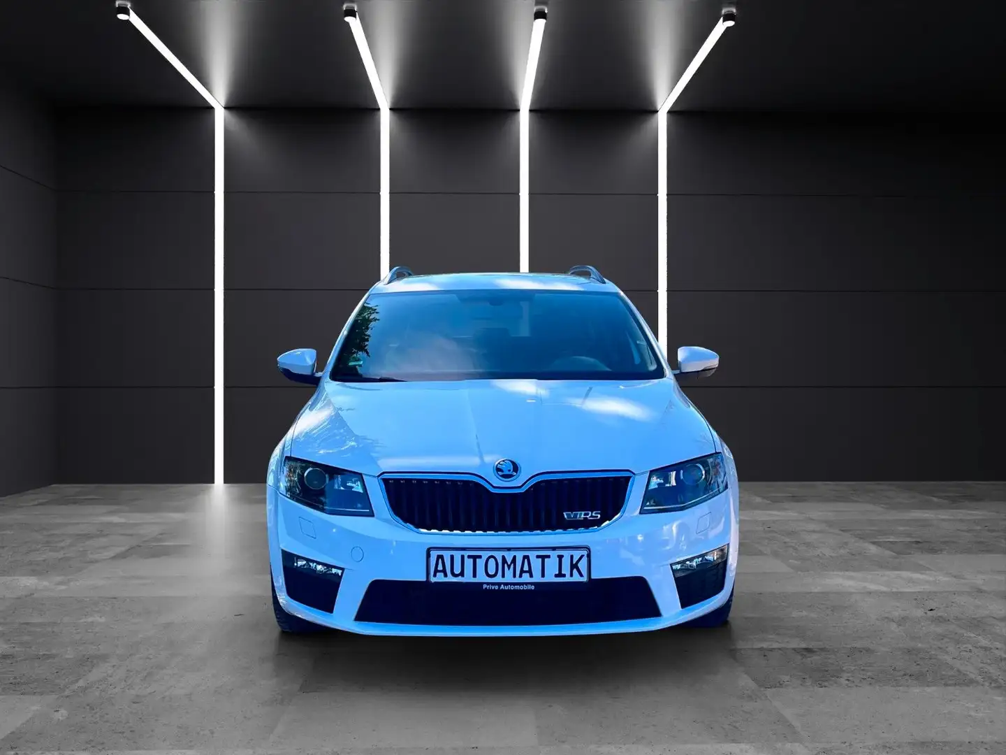 Skoda Octavia Combi RS DSG~AHK~Bi-Xenon~Navi~SHZ~MFL Blanc - 2