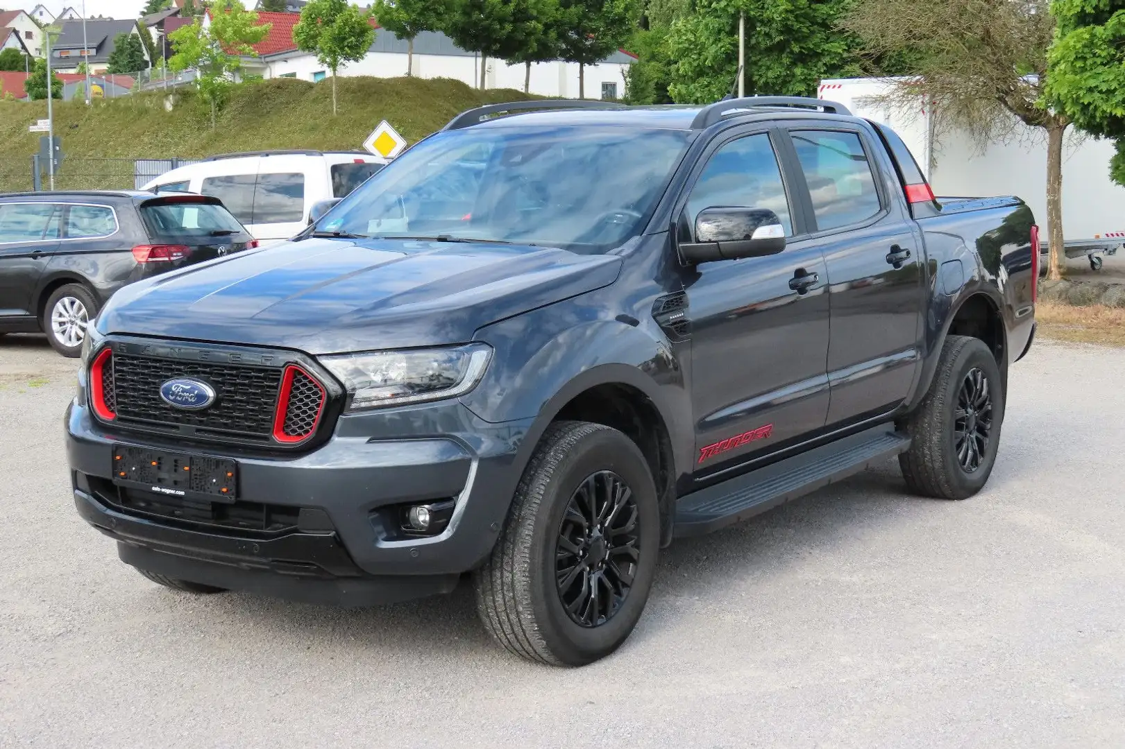 Ford Ranger "Thunder" 4x4 Aut Standheiz Navi Leder AHK Grau - 1