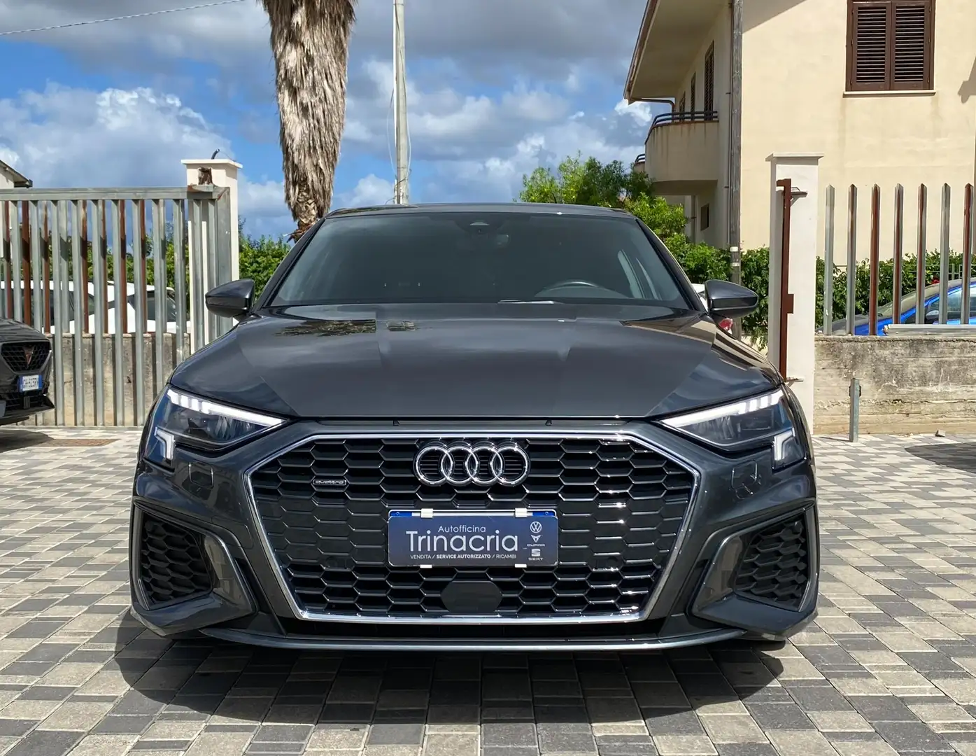 Audi A3 SPB S line edition 2.0 TDI 200CV s-tronic quattro Gris - 2