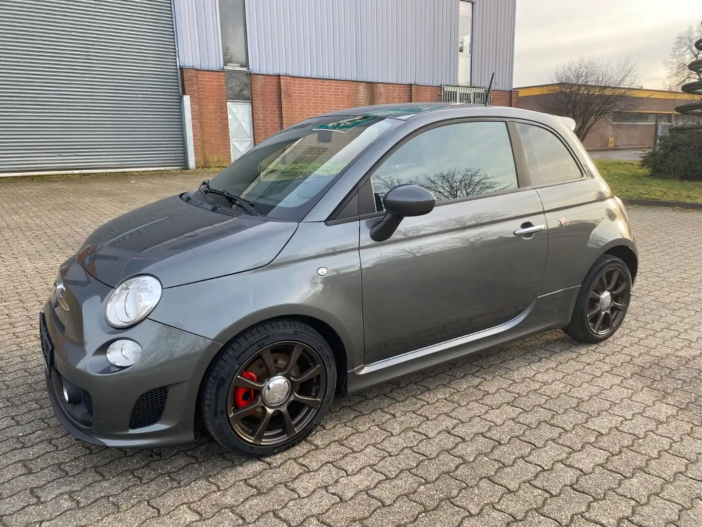 Abarth 500 595 Custom Gris - 1
