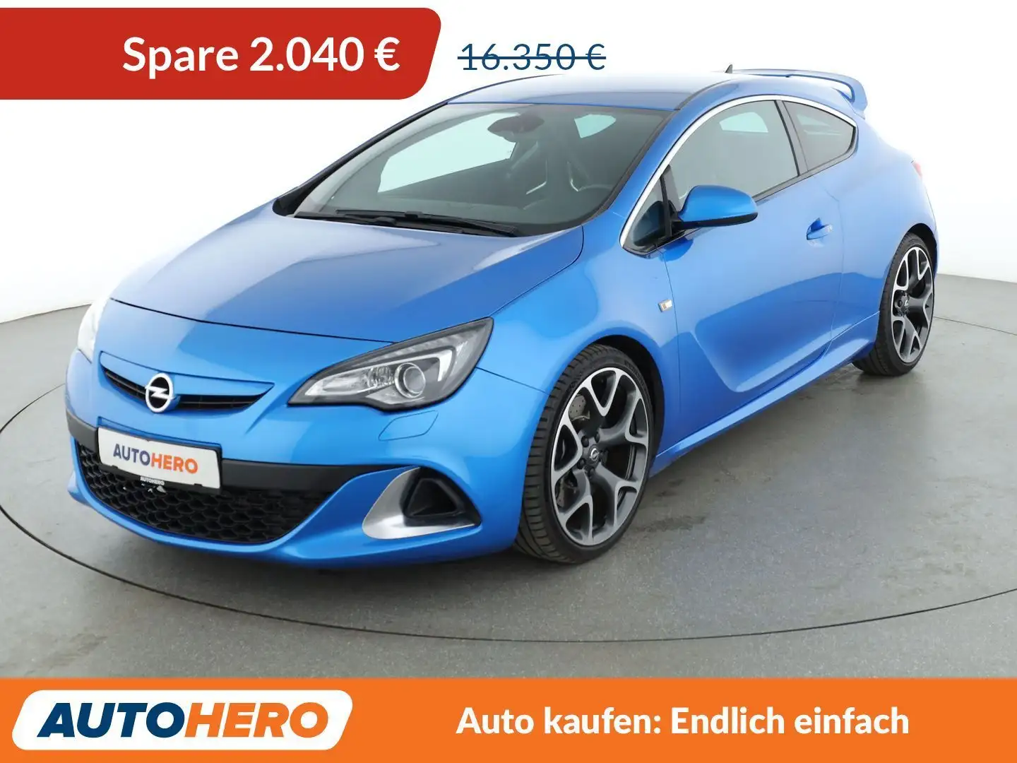 Opel Astra 2.0 Turbo OPC*NAVI*XENON*PDC*SHZ*KLIMA*TEMPO* Mavi - 1