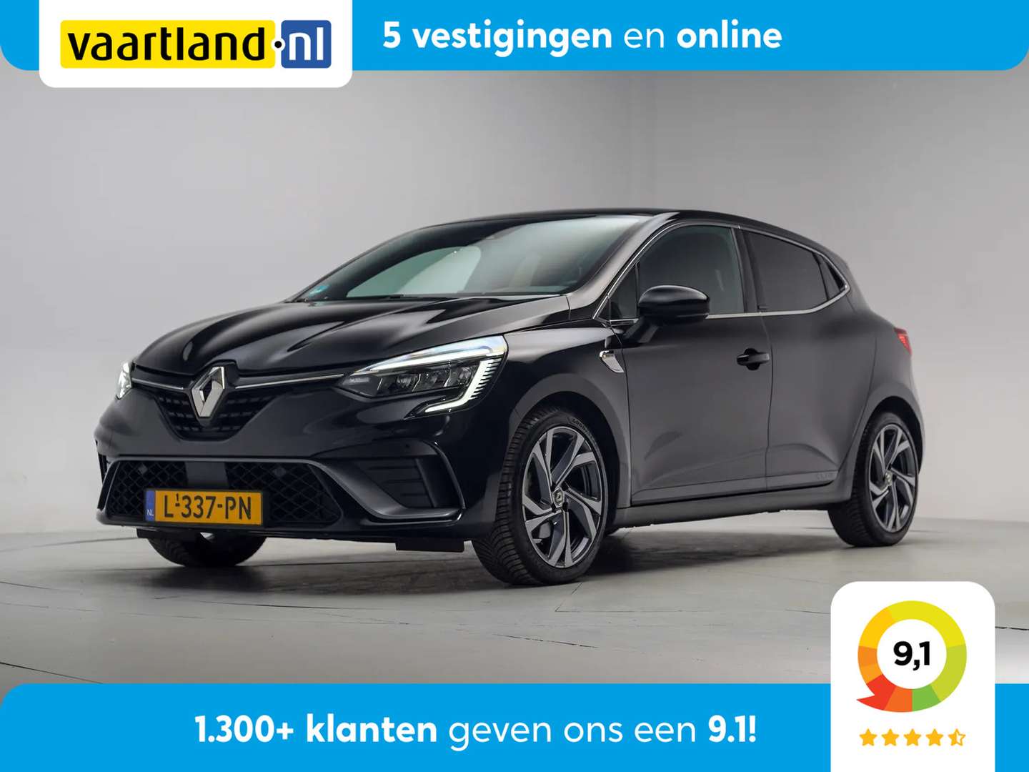 Renault Clio nuo 285 €/ mėn Benzinas/Elektra 2021m. Hečbekas Automatinė
