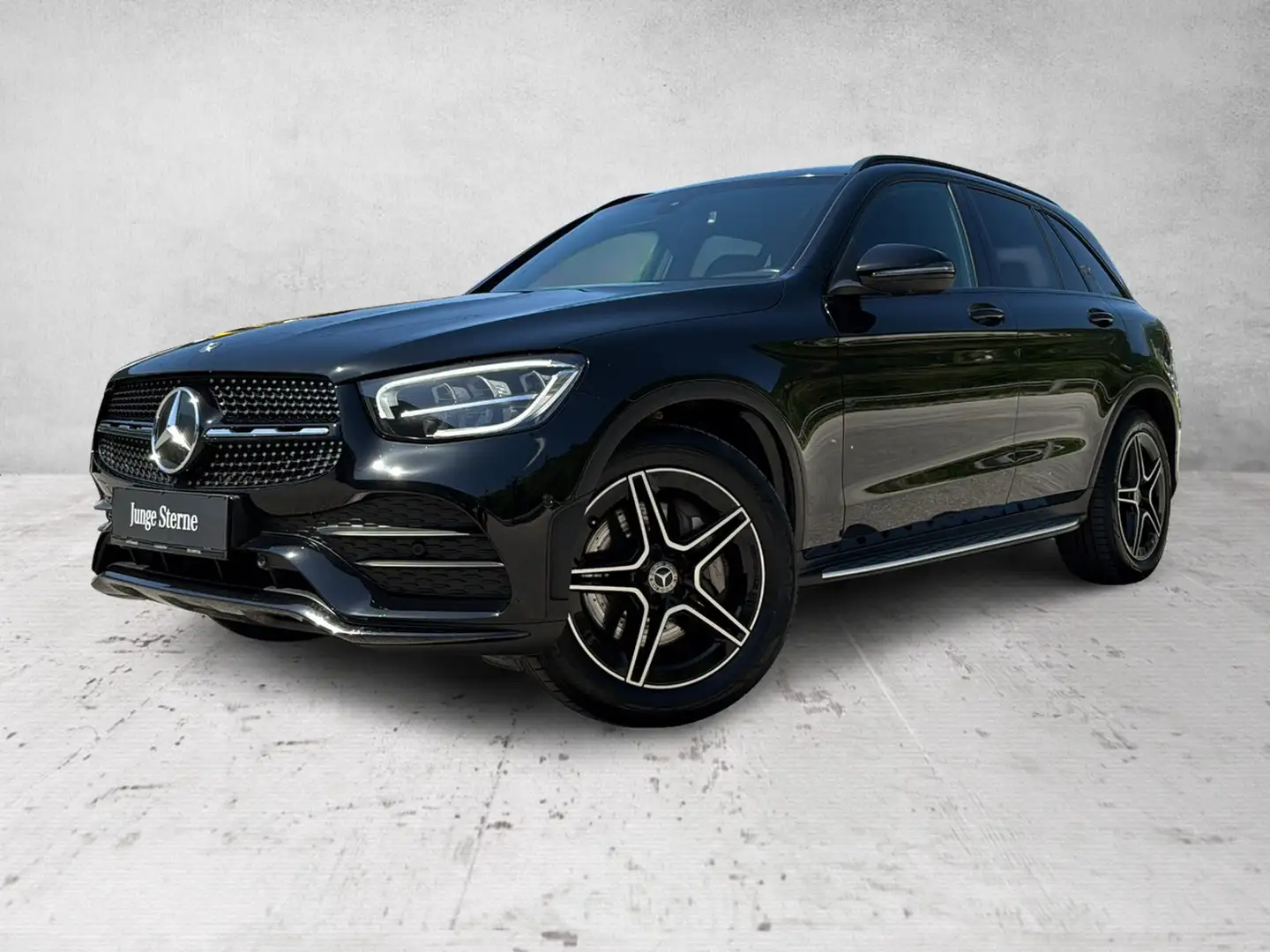 Mercedes-Benz GLC 200 d 4MATIC AMG Night MBUX Navi AUT RKam Negro - 2