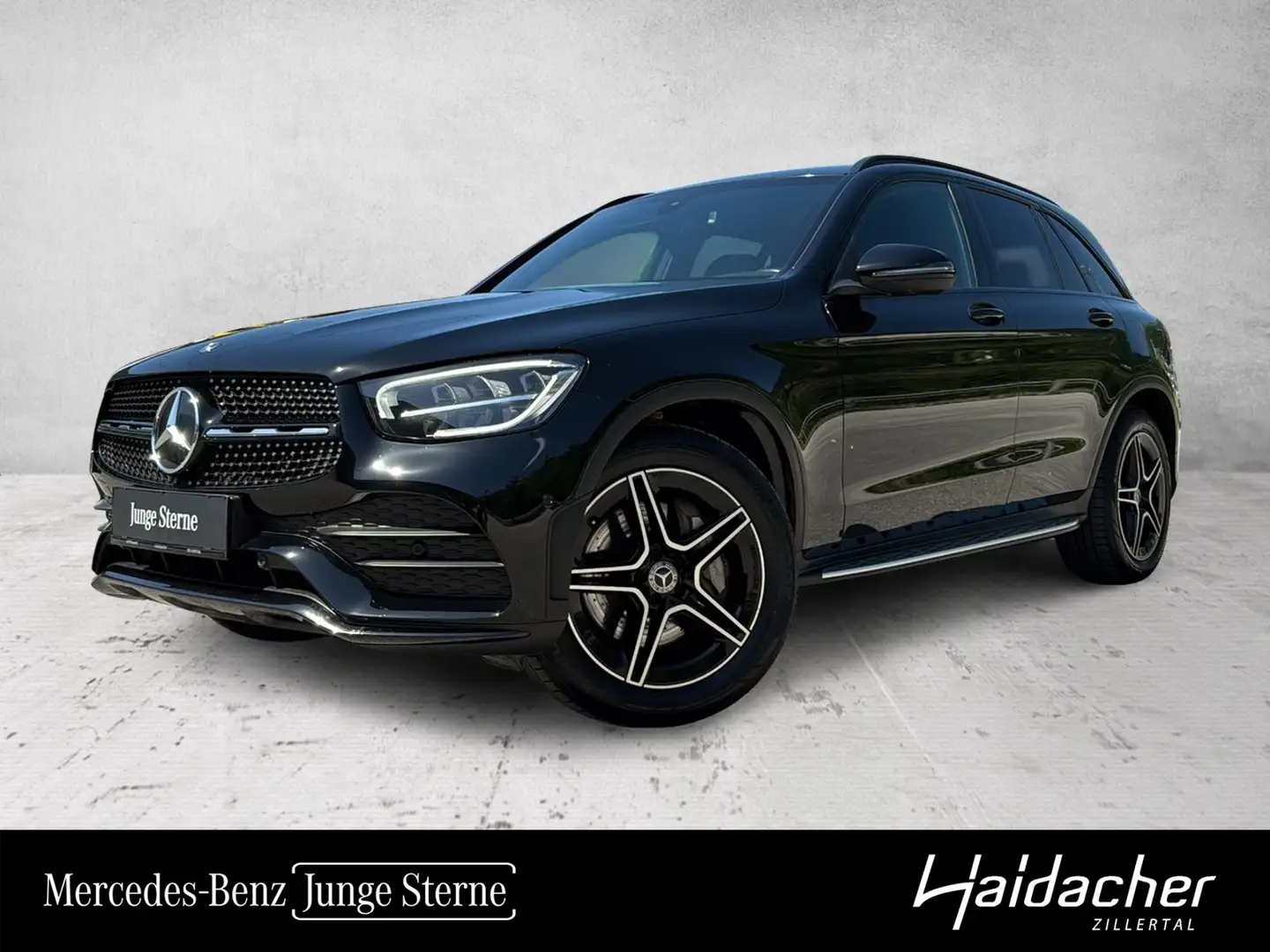 Mercedes-Benz GLC 200 d 4MATIC AMG Night MBUX Navi AUT RKam Negro - 1