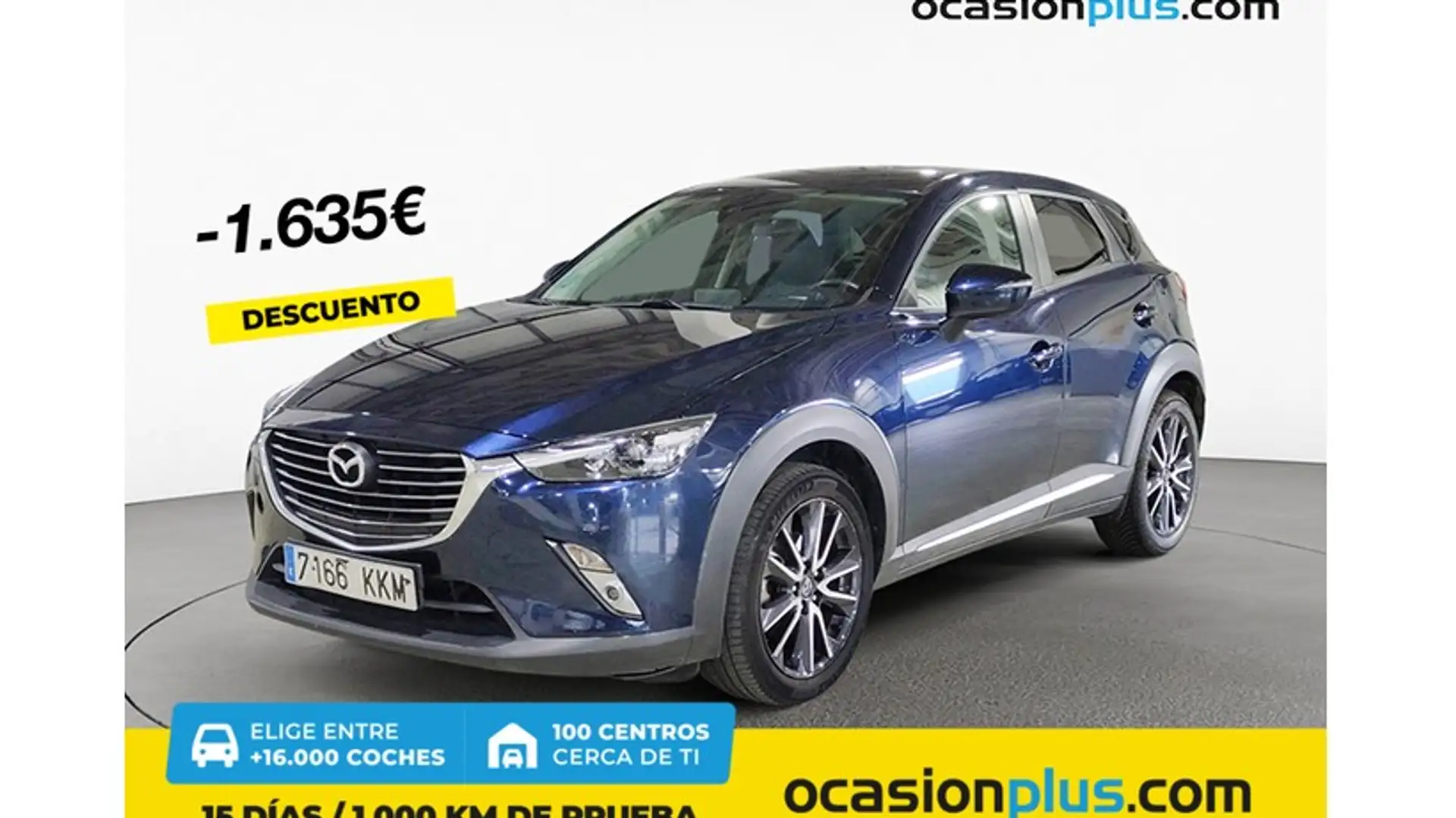Mazda CX-3 1.5D Luxury 2WD Azul - 1