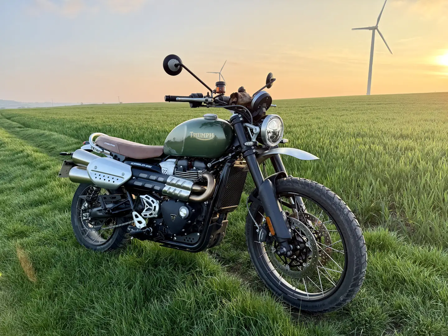 Triumph Scrambler X Verde - 2