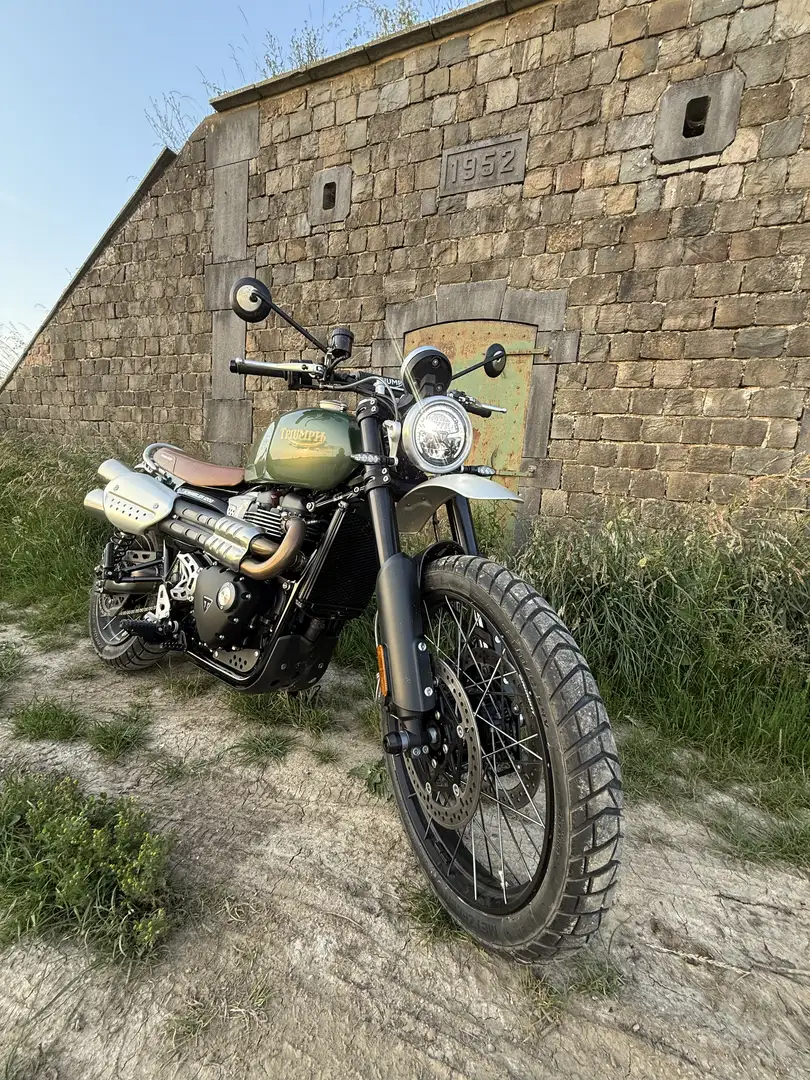 Triumph Scrambler X Groen - 1
