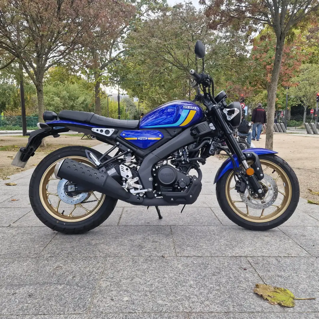 Yamaha XSR 125 Bleu - 2