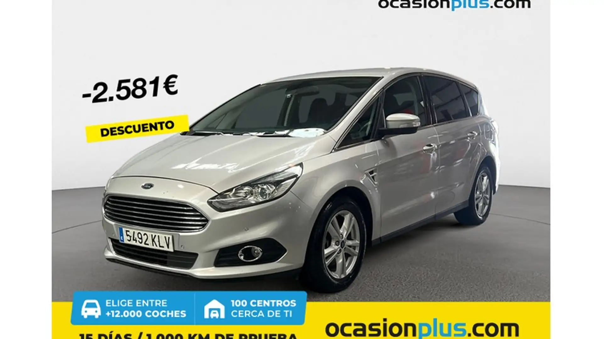 Ford S-Max 2.0TDCi Panther Titanium 150 Gris - 1