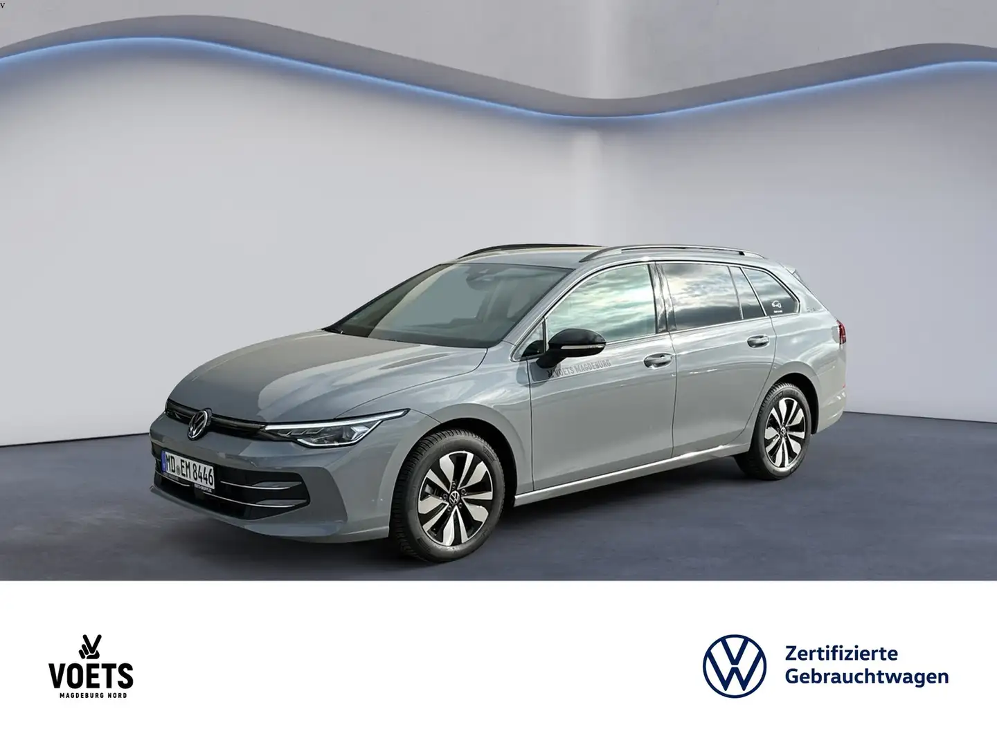 Volkswagen Golf VIII Variant 1.5 eTSI DSG GOAL LED+NAVI+ACC+PDC... Grau - 1