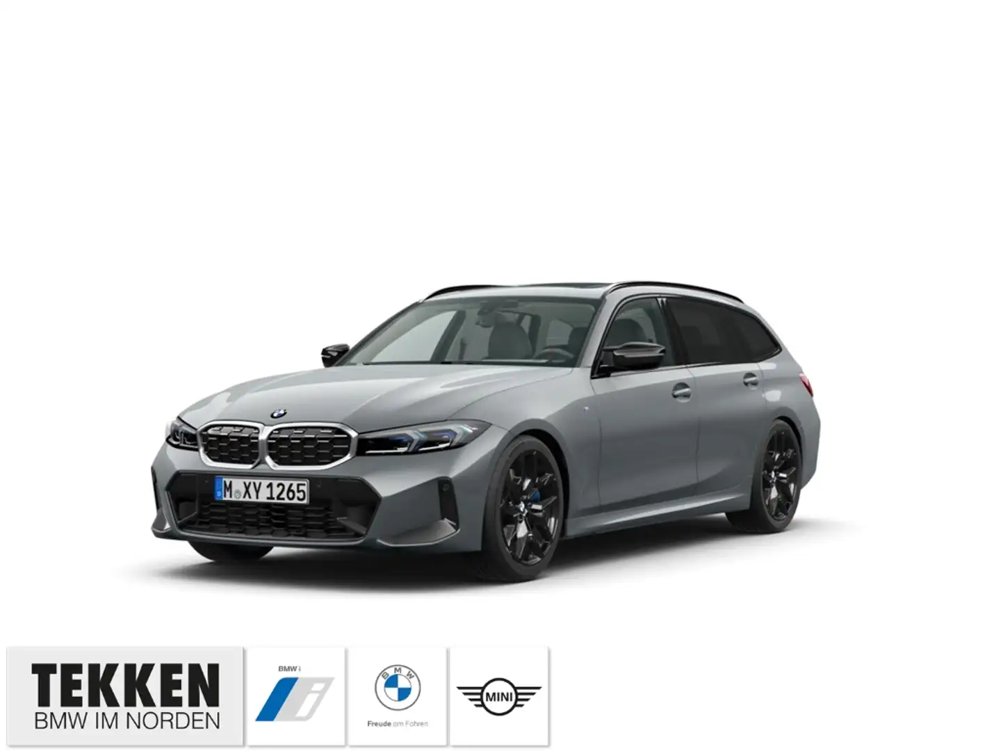 BMW 340 xDrive Touring M-Sport Pro/ACC/AHK/eSIM Gris - 1