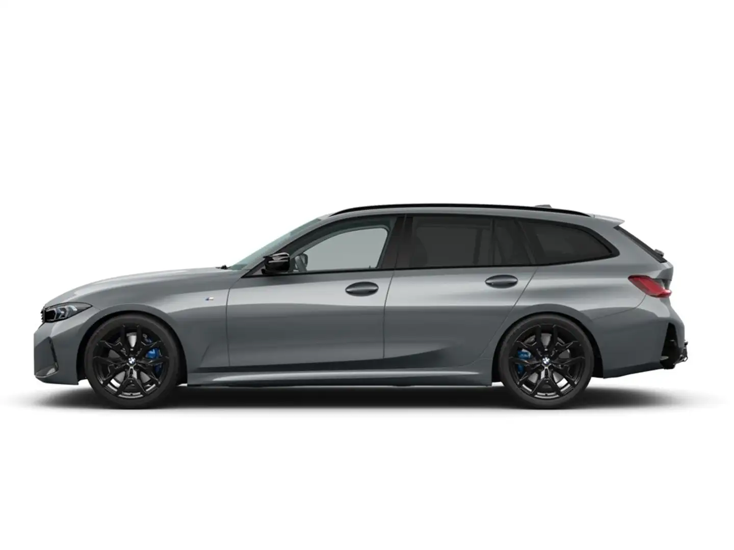 BMW 340 xDrive Touring M-Sport Pro/ACC/AHK/eSIM Gris - 2