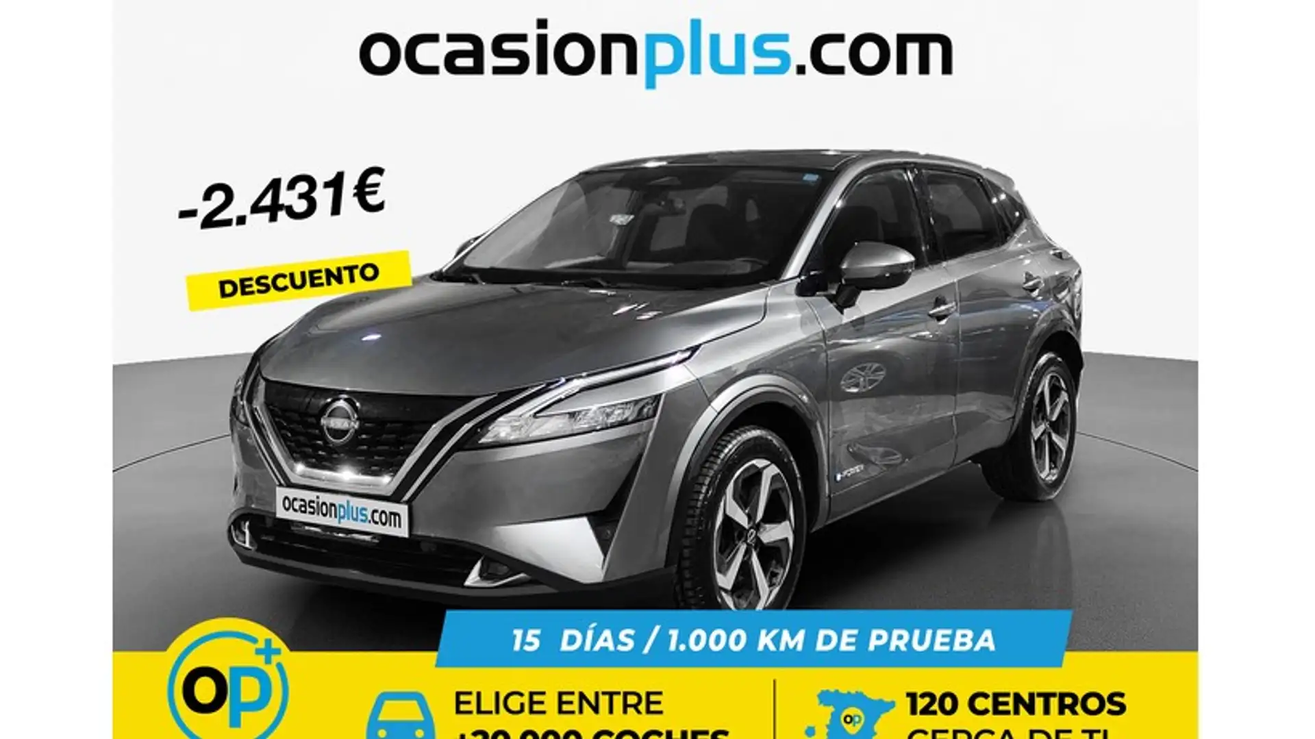 Nissan Qashqai E-POWER Acenta 4x2 140kW Gris - 1