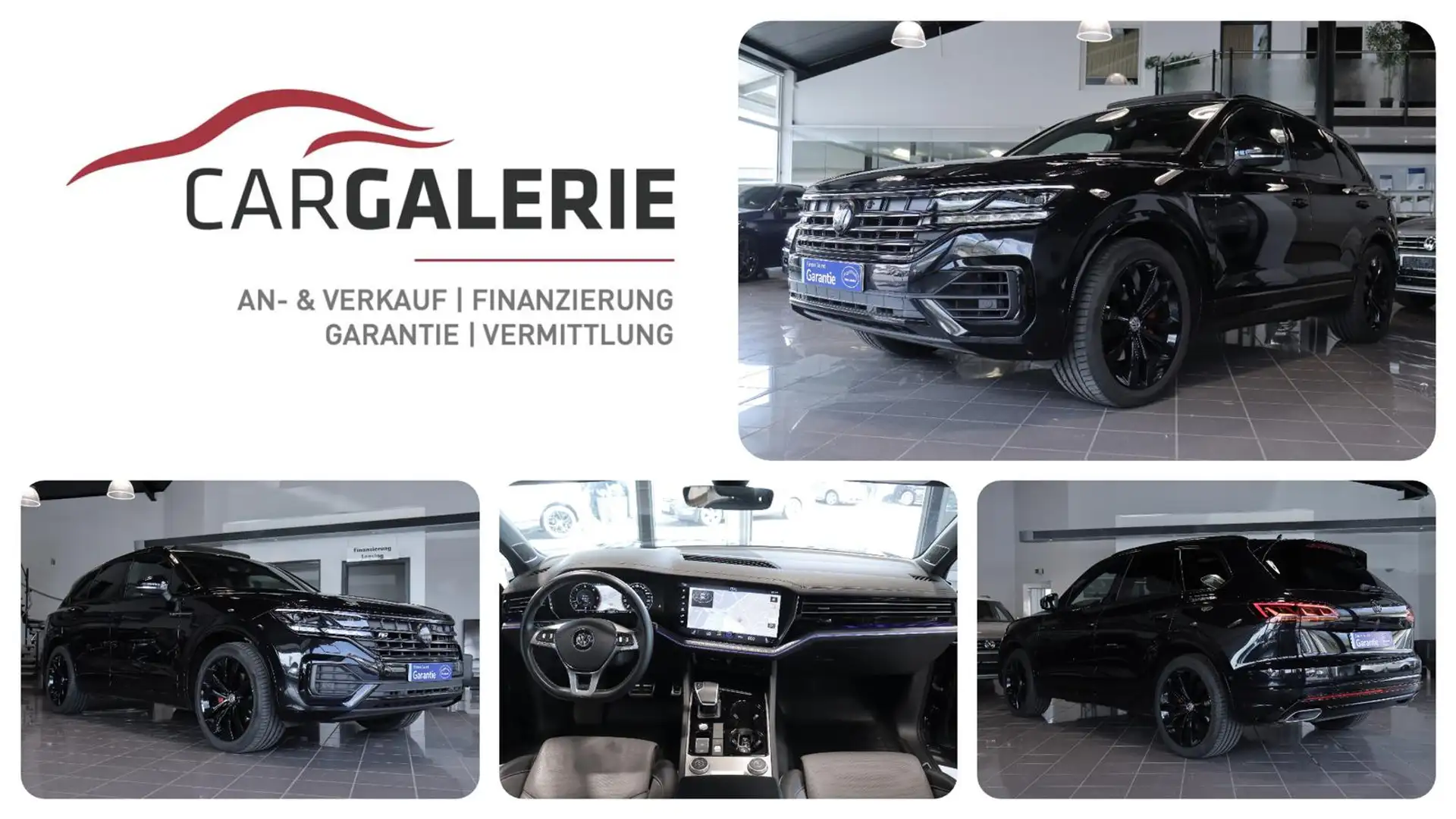 Volkswagen Touareg 3.0 TDI R-Line LUFT*360*AHK*PANO*HEADUP Negru - 1