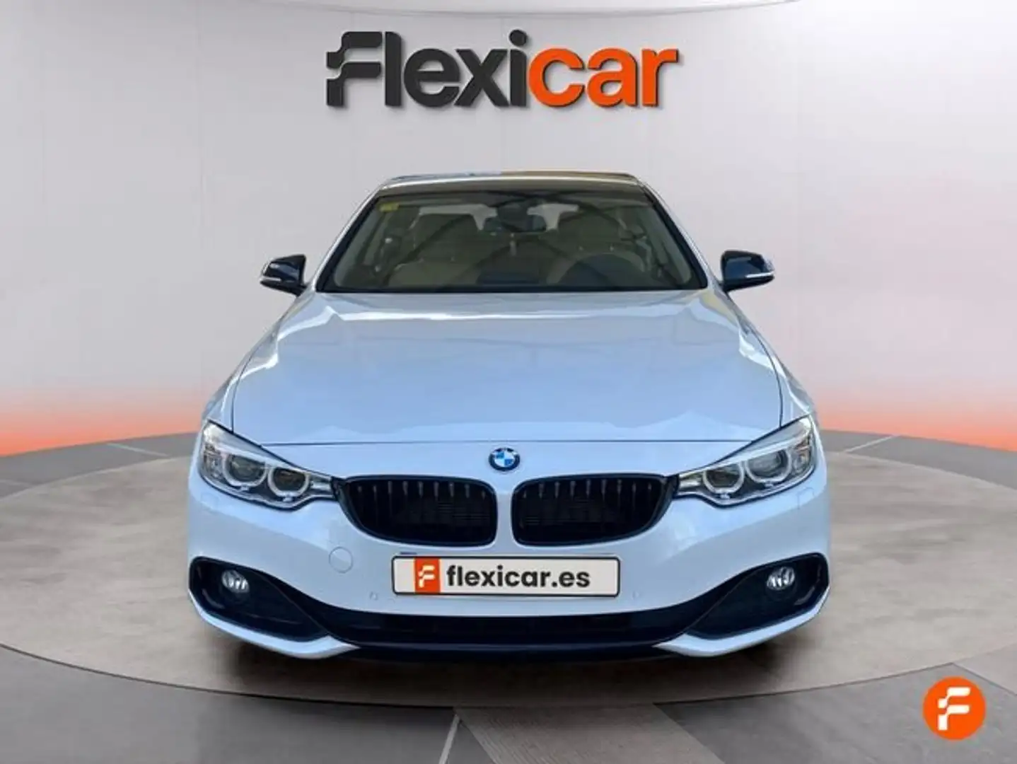 BMW 418 418d Blanc - 2