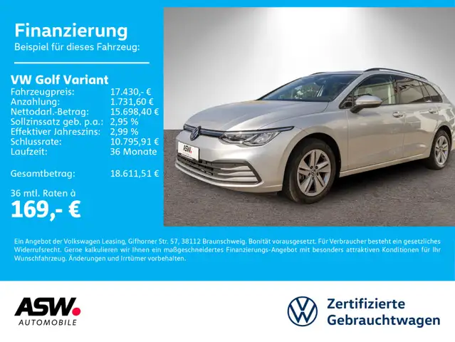 Volkswagen Golf Life 2.0TDI DSG LED Nav PDC SHZ ACC