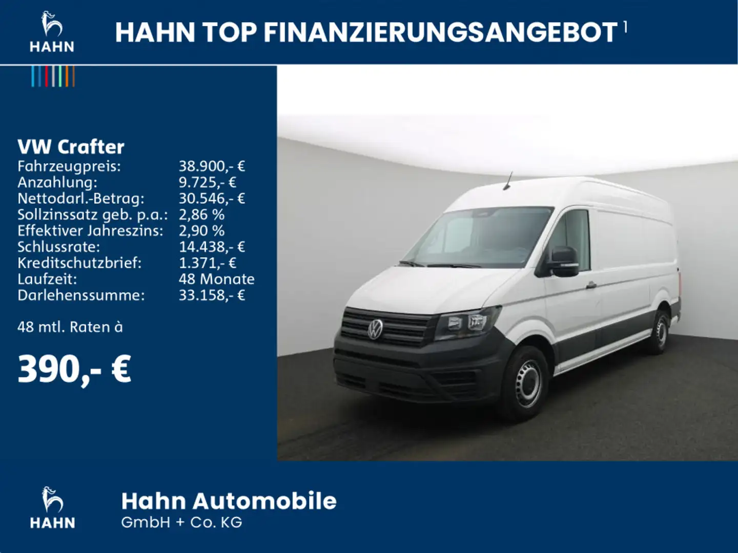 Volkswagen Crafter 35 MR HD 103 KW Weiß - 2