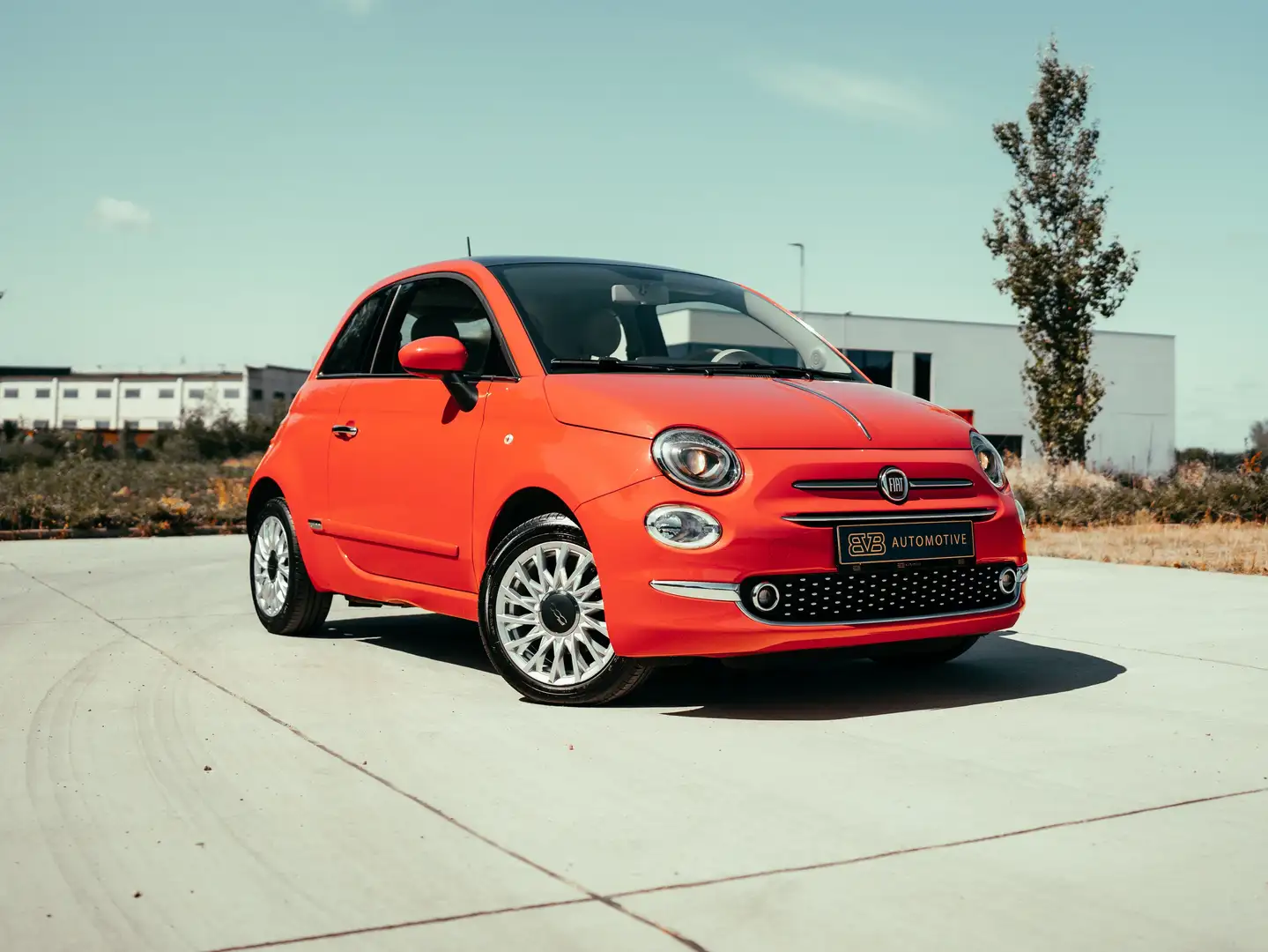 Fiat 500 500 1.2 8V Lounge Roşu - 1