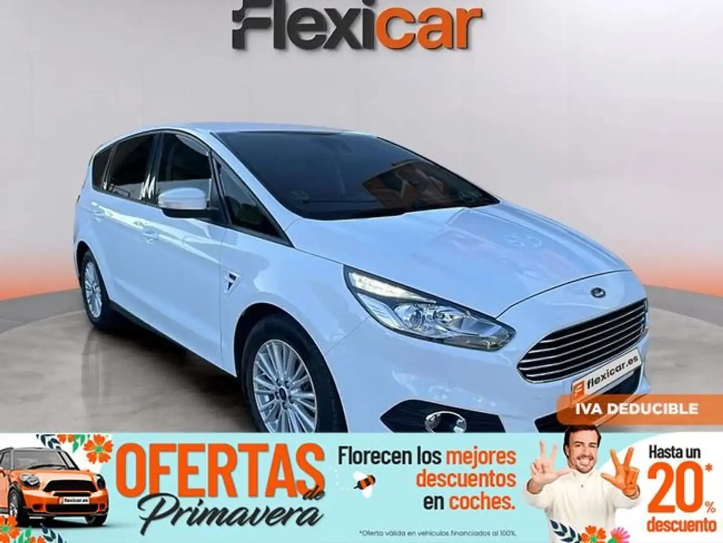 Ford S-Max 2.0 TDCi 110kW (150CV) Trend PowerShift Blanco - 1