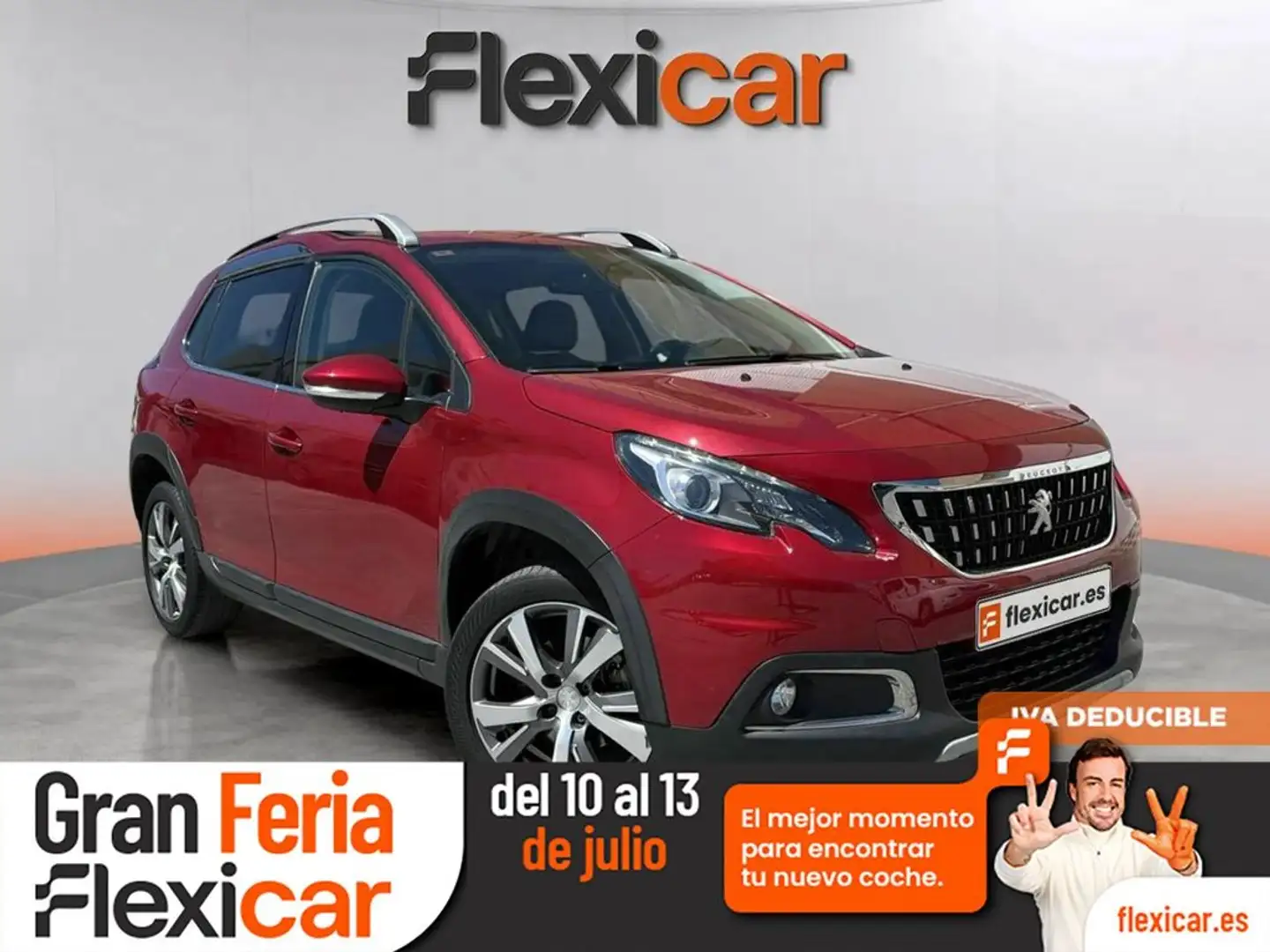 Peugeot 2008 1.2 PureTech S&S Allure 130 Rot - 1