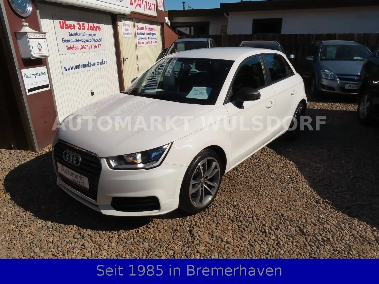 Audi A1 Sportback,5 tür,Klima,Alu,Navi,Sitzh,Tempomat Blanco - 1