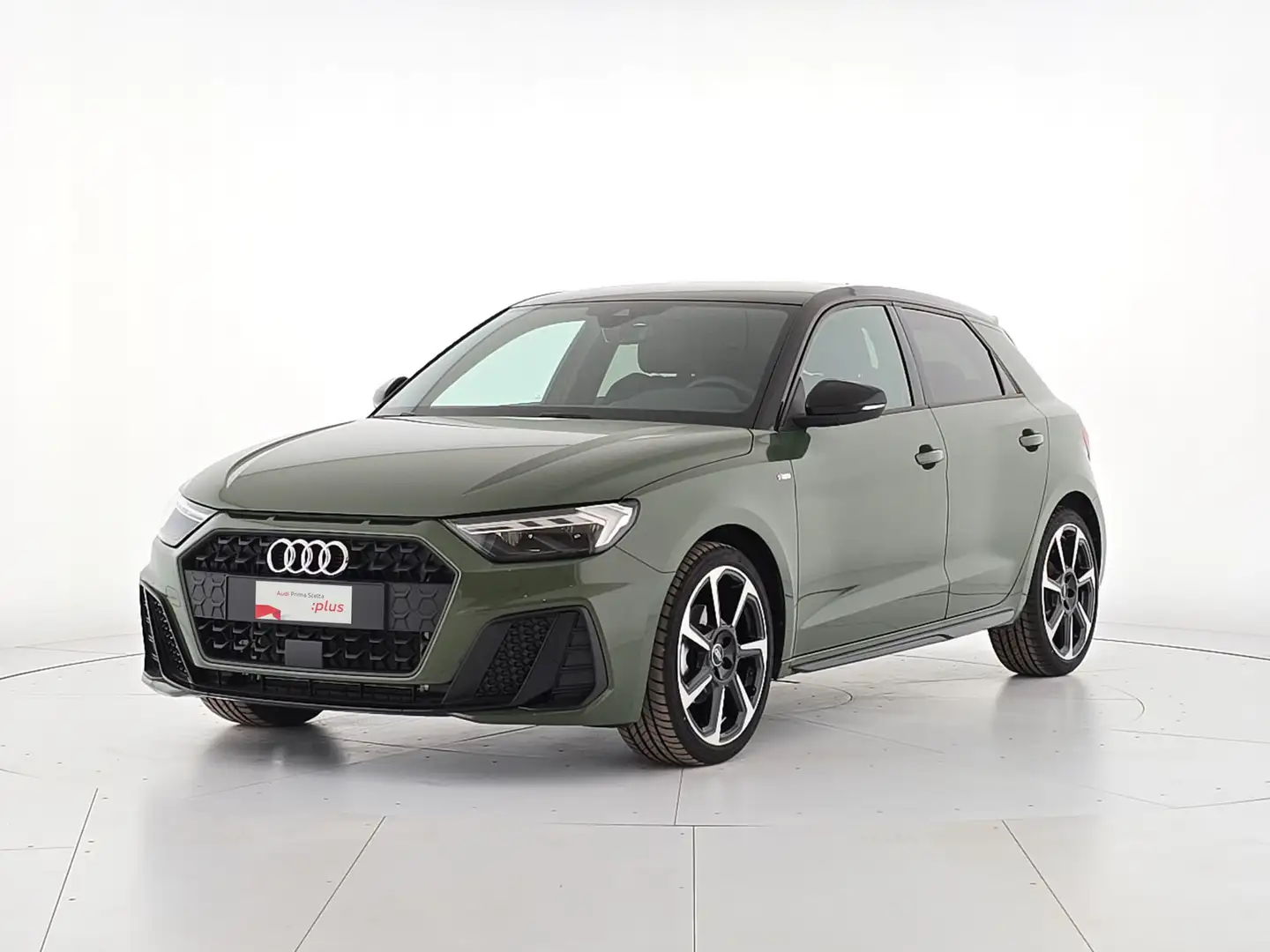 Audi A1 sportback 30 1.0 tfsi s line edition 116cv Verde - 1