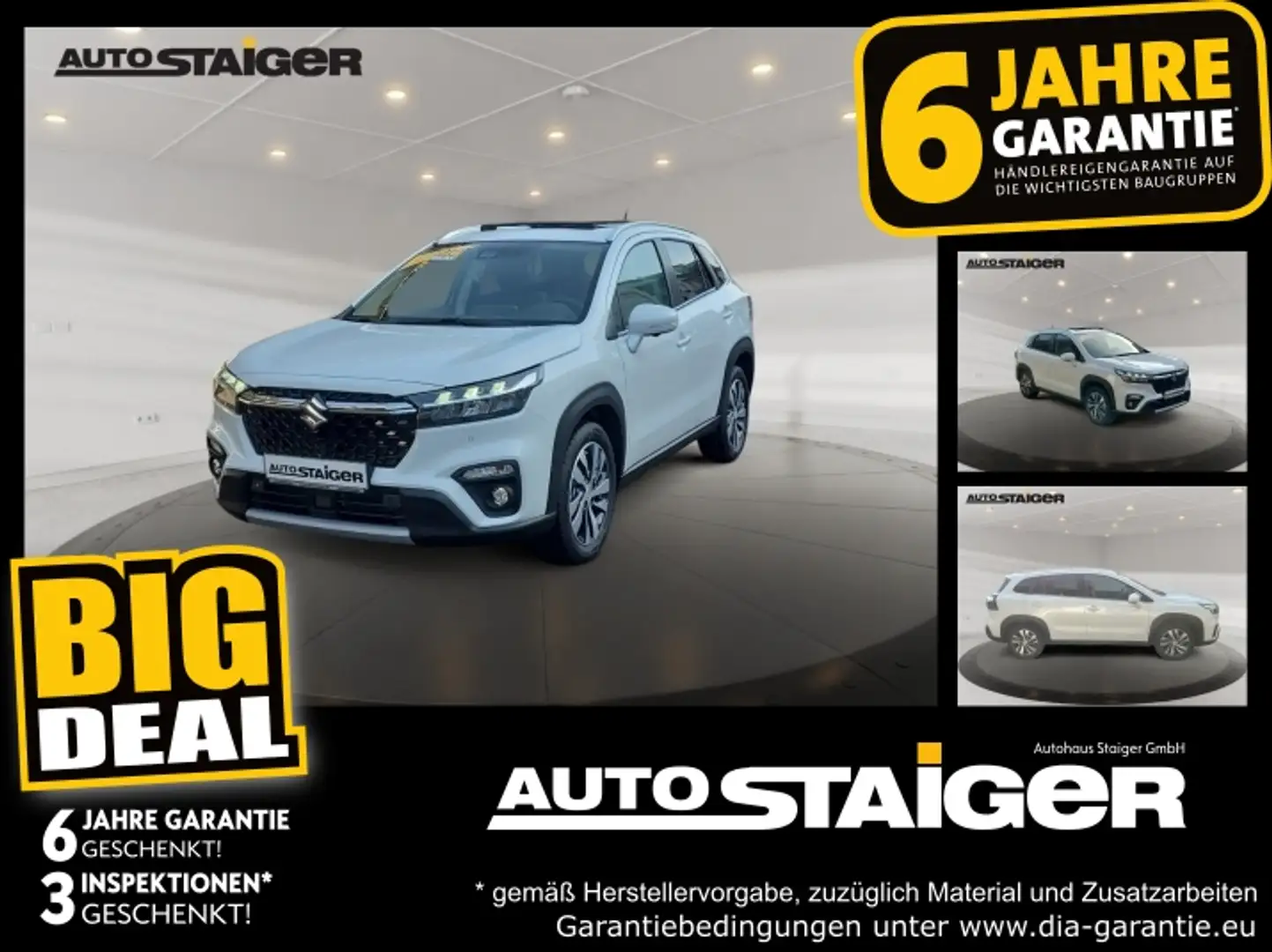 Suzuki S-Cross 1.5 Comfort+ AGS*Allrad Rückfahrkamera Weiß - 1