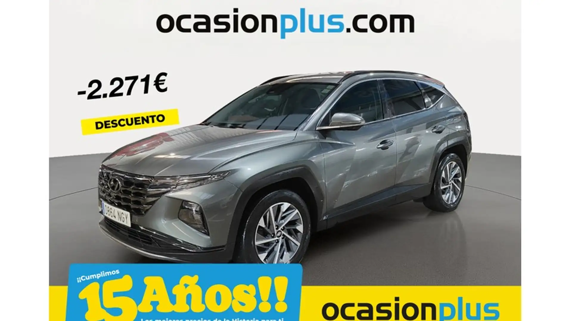 Hyundai TUCSON 1.6 CRDI Klass 4x2 Gris - 1